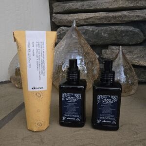 Bundle Of High End Davines, Relaxing Straight & TWO Heart Of Glass Sheer GLAZE.